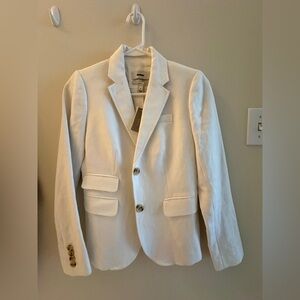 J. Crew Schoolboy White Blazer